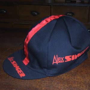 Casquette cycliste en cotton noir